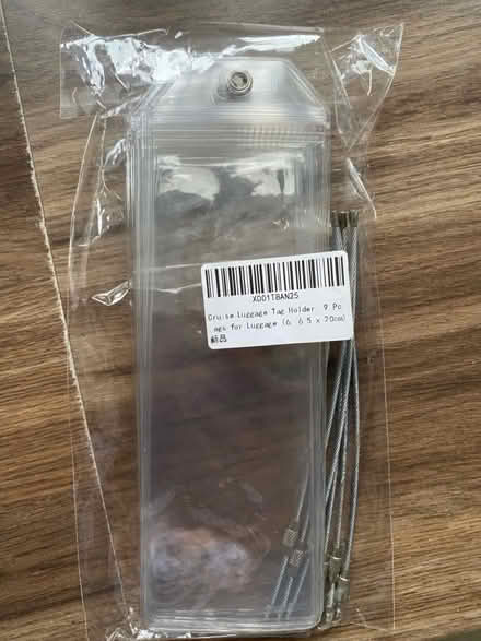 Photo of free Luggage Tag holder (Castle Donington DE74) #1