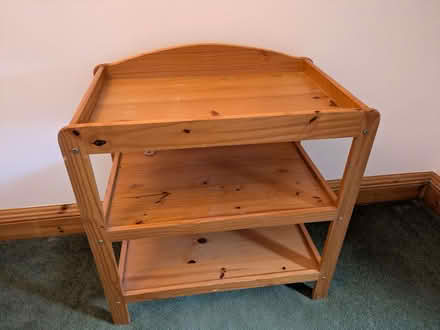 Photo of free Wooden change table (Portobello EH15) #1