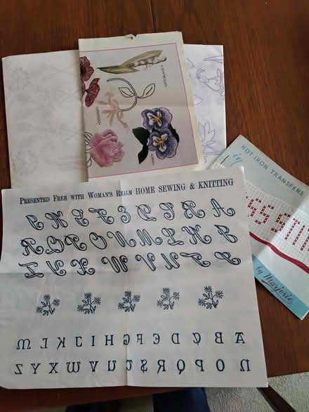 Photo of free Embroidery transfers (Eastcote HA4) #1