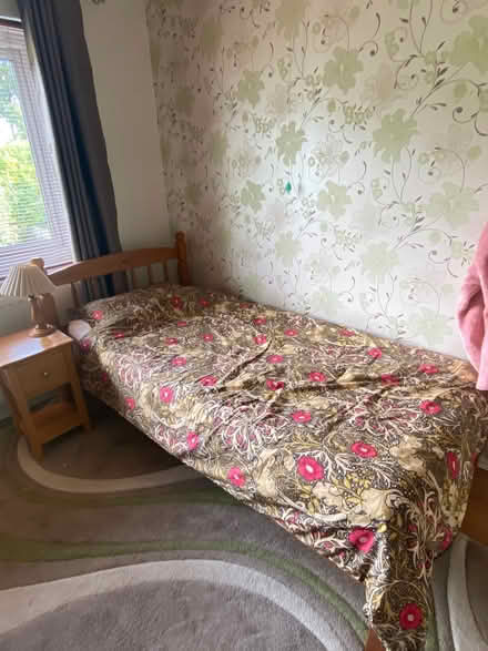 Photo of free Single pine bed (Dunstable LU6) #4