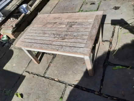 Photo of free Garden/coffee table (Slindon common BN18) #1