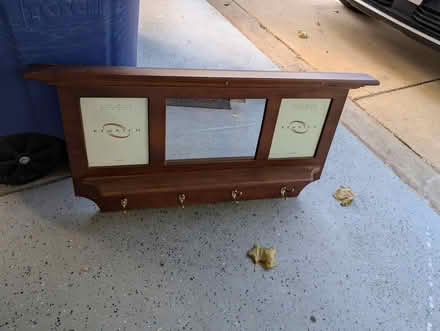 Photo of free New Wall Coat Rack with mirror (Leesburg (Exeter subdivision)) #1