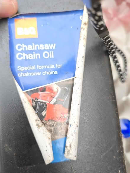 Photo of free Chainsaw oil (Wincobank S9) #1