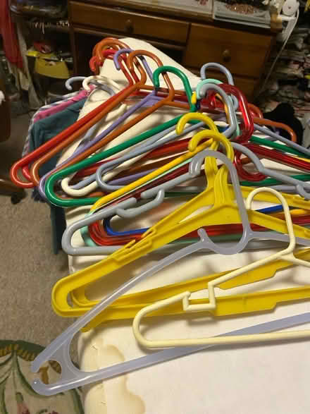 Photo of free Plastic hangers (Fremont) #2
