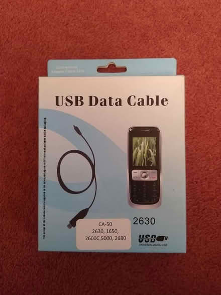 Photo of free USB DATA CABLE for NOKIA PHONES (B90 shirley) #1