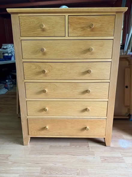 Photo of free Solid Oak Drawer Unit (Spring Park CR0) #1