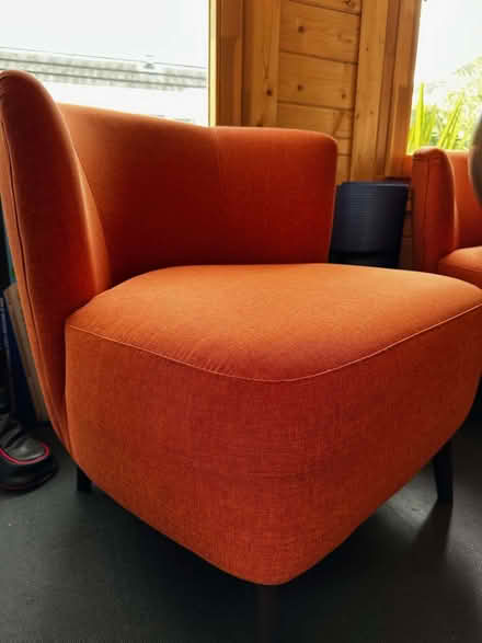 Photo of free Comfortable occasional orange chairs (Downe TN14) #1