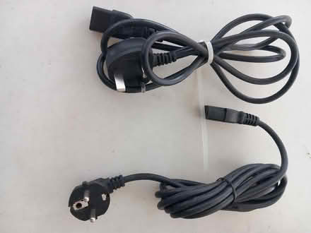 Photo of free Two "kettle plug"mains leads (Chorleywood WD3 5) #1