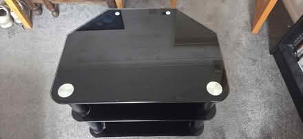 Photo of free Glass TV Table (Hucclecote Green GL4) #2