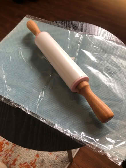 Photo of free Silicon mat and rolling pin (Bedfont) #1