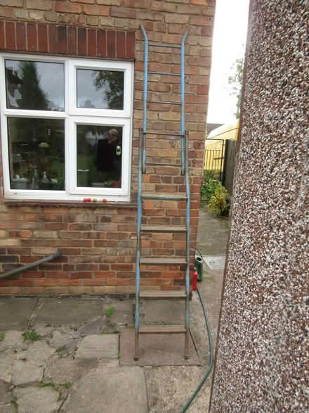Photo of free Old metal step ladder (Littleover DE23) #2