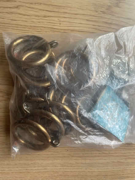 Photo of free Curtain rail rings (clayhill CH64) #1