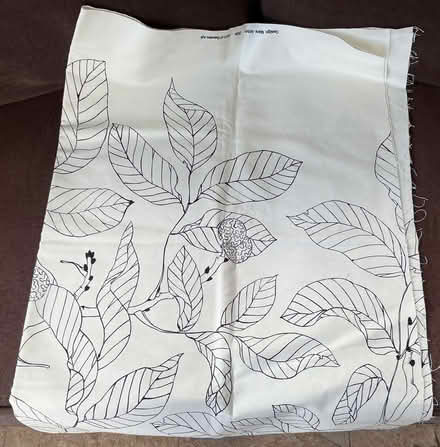 Photo of free IKEA fabric, leftover after making cushion covers. (Brickhill MK41) #2