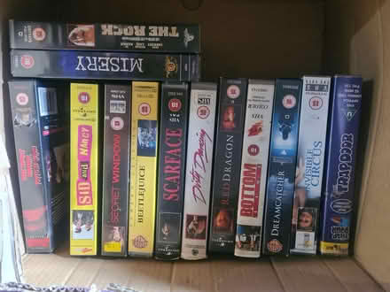 Photo of free 2 boxes VHS tapes (Romsey, CB1) #2