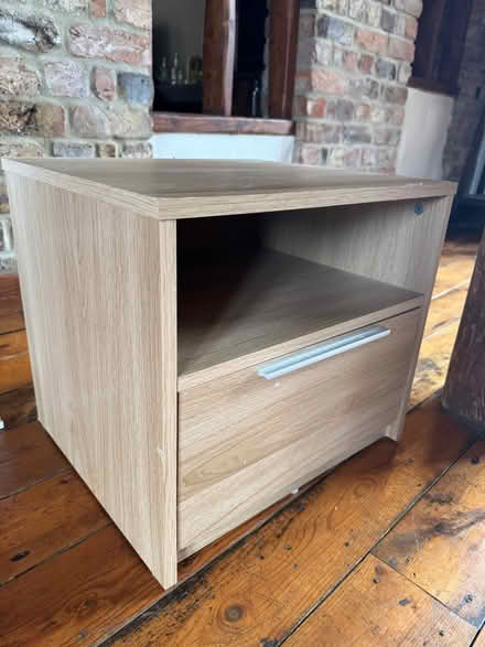 Photo of free Bedside table with drawer (Wisbech St Mary PE13) #1