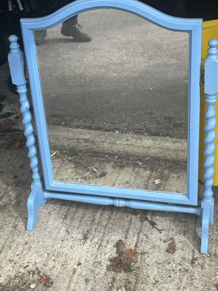 Photo of free Wooden framed mirror (Ingatestone CM4) #1