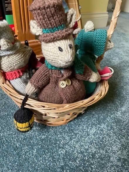 Photo of free Basket knitted animals (Furzton MK4) #1