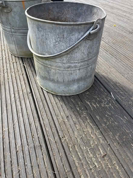 Photo of free Galvanised buckets (Farnham Common SL2) #2