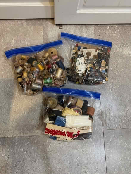 Photo of free Antique and vintage sewing notions (Belmont) #1