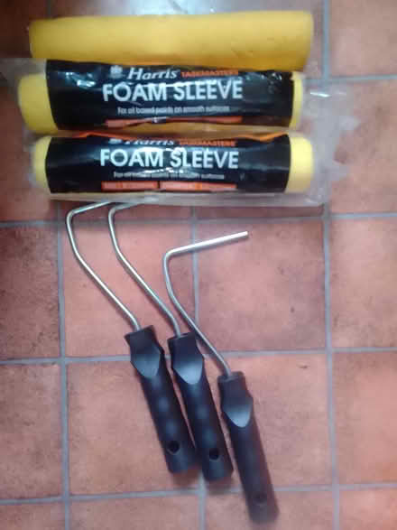 Photo of free 3 harris foam sleeves and handles (Askew Road W12) #2