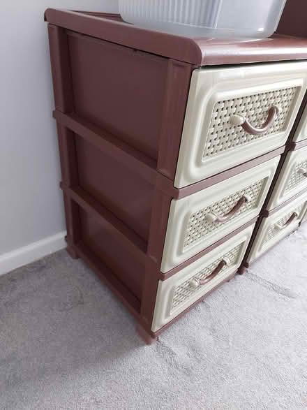 Photo of free Plastic storage drawers (Colchester CO7) #1