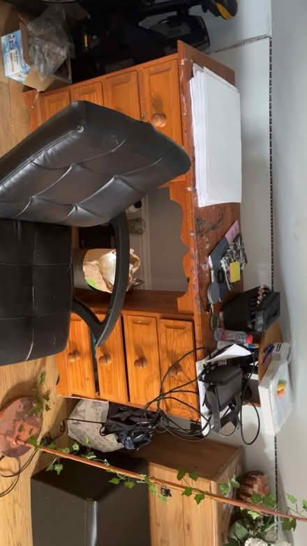 Photo of free desk chair chest of drawers (Finchampstead RG40) #3