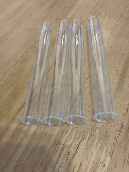 Photo of free 4 glass test tubes 15cm long (Kendal LA9) #2