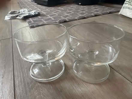 Photo of free Vintage dessert dishes pair (Lower Walkley S6) #1