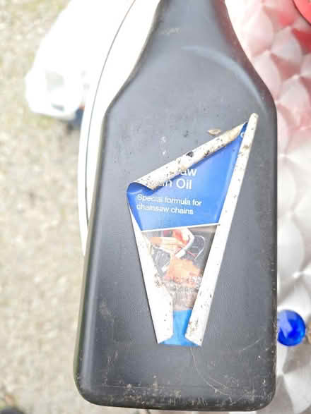 Photo of free Chainsaw oil (Wincobank S9) #2
