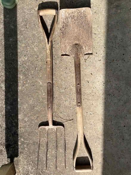 Photo of free Spade and fork - Brades Skelton (Kingsdown near Deal ct14 8er) #1