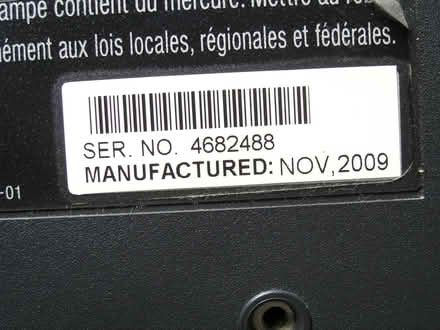 Photo of free Sony HD TV (New Fairfield near Ball Pond) #2