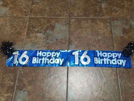 Photo of free 16th Birthday Banner (Northolt UB5) #1
