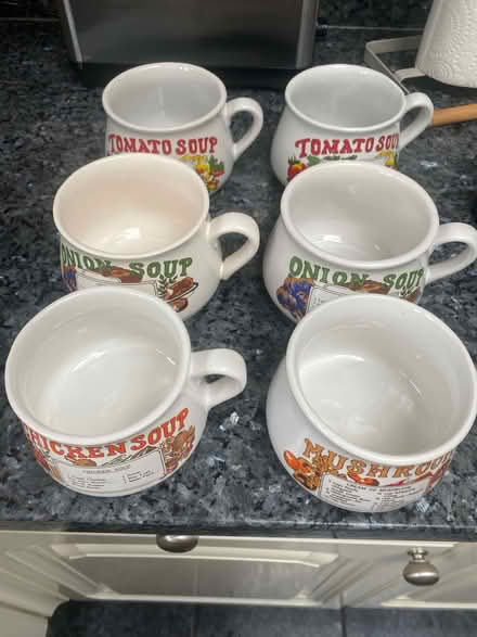 Photo of free Vintage soup bowls (N14 Oakwood Park) #1