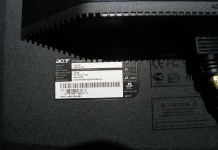 Photo of free Acer Flat Screen Monitor, 27" (New Fairfield near Ball Pond) #2