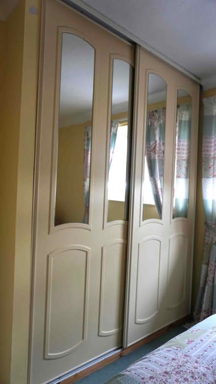 Photo of free Mirrored sliding doors with track (Havant PO9) #1