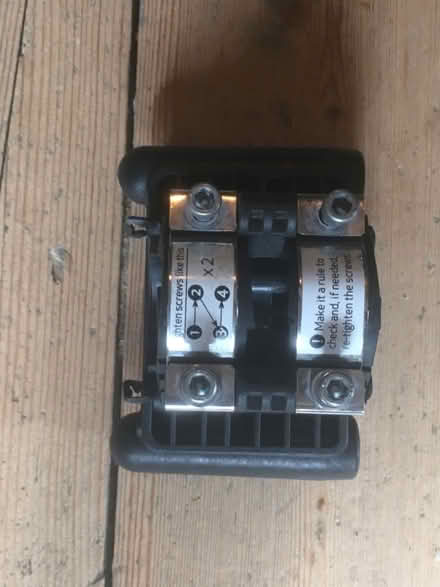 Photo of free Hamex toddler bicycle seat and fixing (Bishops Cleeve GL52) #2