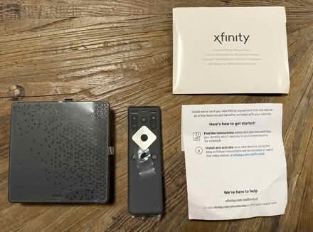 Photo of free Xfinity streaming box, remote, etc (Valencia Avenue, Sunnyvale) #1