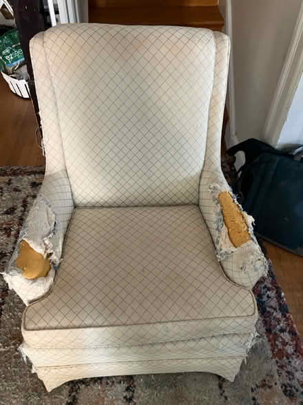 Photo of free Easy chair (Crestwood, NW DC) #1