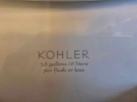 Photo of free Kohler porcelain toilet (Skagit, Bow) #4