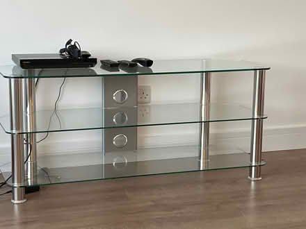 Photo of free Glass tv stand (Saltdean) #2