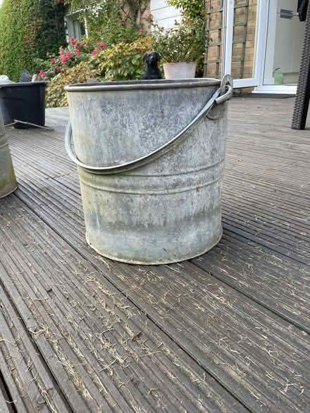 Photo of free Galvanised buckets (Farnham Common SL2) #1