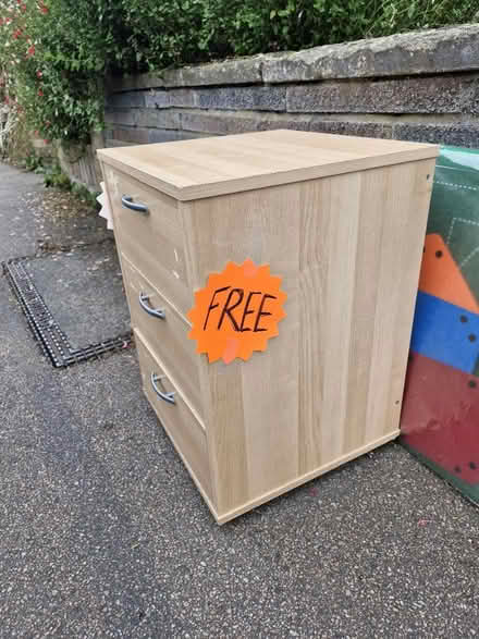Photo of free 3 draw side unit (E17) #2