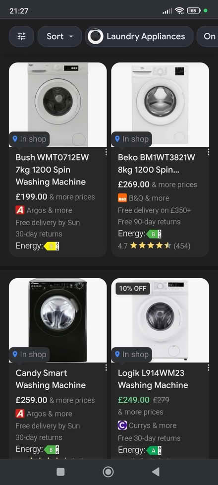 Photo of Washing machine (Gaywood PE30) #1