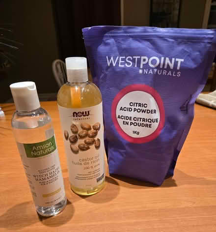 Photo of free shower steamer ingredients (Gatineau) #1