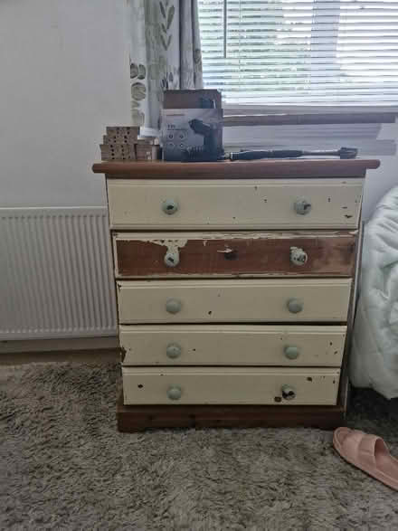Photo of free Pine chest of drawers (Knightsfield AL8) #1
