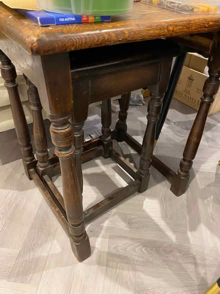 Photo of free Set of 3 Nesting tables (Ravenscourt Park W6) #2