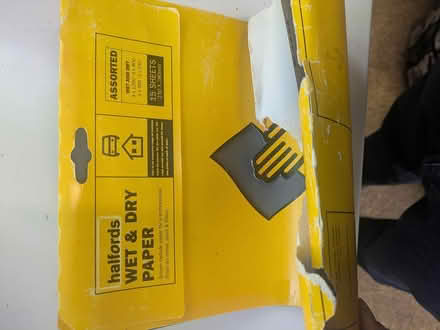 Photo of free Halfords wet dry sand paper (Castlepoint BH8) #1