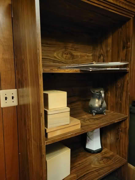 Photo of free Shelf w/light (Oak Hill) #2