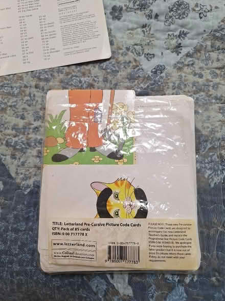 Photo of free Flashcards/matchcards age 2+ (Kingswood SS16) #1