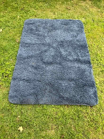 Photo of free Dark blue washable rug (NR18) #1